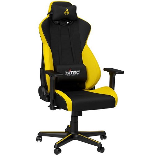 Nitro Concepts S300 Astro Yellow Ergonomic Office Gaming Chair (NC-S300-BY) ...