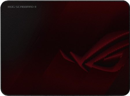 ASUS ROG Scabbard II Gaming Mouse Pad - Protective Nano Coating Surface Repels Water-Oil-Dust, Anti-Fray Flat Stitched Edges, Non-Slip Rubber Base, Optimized Surface ...