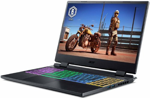 Acer Nitro 15.6" FHD  Gaming Notebook, IPS 144Hz AMD Ryzen 5 7535HS, 8GB DDR5, 512GB PCIe SSD, NVIDIA GeForce RTX 3050, Wi-Fi 6E wrls LAN, 802.11 ab/g/n/ac/ax, BT5.1...