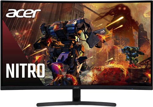 Acer Nitro ED323QU Pbmiippx 31.5 WQHD 2560 x 1440 VA 1500R Curved Gaming Monitor, AMD FreeSync Premium, Up to 165Hz, 1ms (VRB), DisplayHDR400, DCI-P3 92%, 2 x Display Port 1.2...