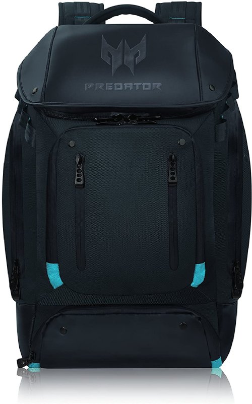 ACER Predator Gaming Utility Backpack, Black & Teal (NP.BAG1A.288) ...