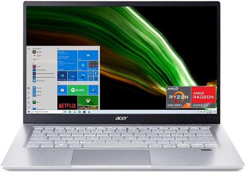 Acer Swift 3 SF314-43-R36M-CA Notebook, AMD Ryzen 3 5300U, 8GB DDR4, 256GB PCIe SSD, 14 FHD (1920x1080) IPS, AMD Radeon, 802.11 a/b/g/n/ac WLAN, BT 5.2, Webcam...