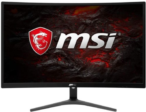 MSI Full HD FreeSync Gaming Monitor 24" Curved Non-Glare 1ms Led Wide Screen 1920 X 1080 75Hz Refresh Rate (Optix G241VC),Black