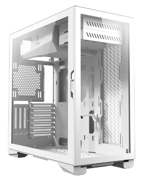 Antec Performance Series P120 Crystal White, E-ATX Mid-Tower Case,Aluminum VGA Holder Included, Slide Button Design, Tempered Glass Front & Side Panels...