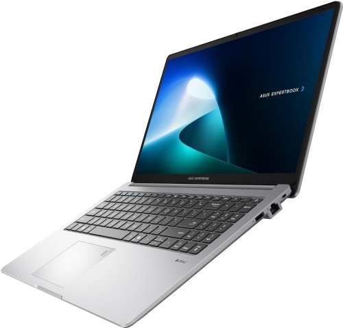 ASUS ExpertBook B1 Grey 15.6in Laptop, Intel 3 100U CPU, DDR5 16GB, 512GB 2280 PCIE G4 SSD, Windows 11 Pro, WI-FI 6E Bluetooth 5.4, 1080P FHD Camera, English, Backlit Chiclet Keyboard...