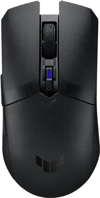 ASUS TUF Gaming M4 Wireless Gaming Mouse (Dual Wireless Modes - Bluetooth/RF 2.4 GHz, 12, 000 DPI Optical Sensor, 6 Programmable Buttons, PBT top cover with Antibacterial Guard)...