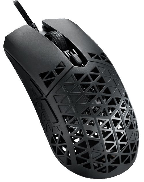 ASUS TUF Gaming M4 Air Lightweight Gaming Mouse (16, 000 dpi sensor, Programmable Buttons, 47g Ultralight Air Shell, IPX6 Water Resistance, TUF Gaming Paracord and Low Friction...