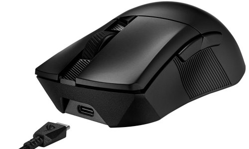 ASUS ROG Gladius III Wireless AimPoint Gaming Mouse, Connectivity (2.4GHz RF, Bluetooth, Wired), 36000 DPI sensor, 6 programmable buttons, ROG SpeedNova, Replaceable switches ...