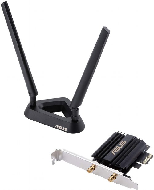 ASUS AX3000 (PCE-AX58BT) Next-Gen WiFi 6 Dual Band PCIe Wireless Adapter with Bluetooth 5.0 - OFDMA, 2x2 MU-MIMO and WPA3 Security, 2 years...