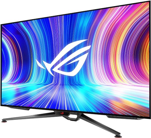 ASUS ROG Swift 41.5" 4K OLED Gaming Monitor UHD (3840 x 2160), 138Hz, 0.1ms, HDMI2.1, True 10 bit, DCI-P3 98%, G-SYNC Compatible, DisplayPort, USB, Console Ready...