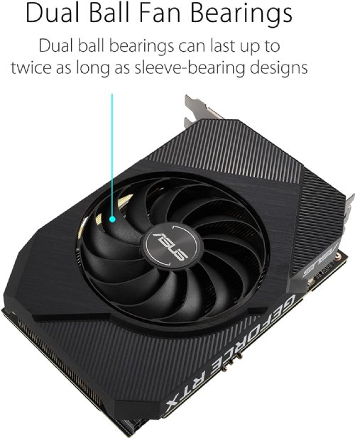 ASUS Phoenix NVIDIA GeForce RTX 3060 V2 Gaming Graphics Card, PCIe 4.0, 12GB GDDR6, HDMI 2.1, DisplayPort 1.4a, Axial-tech Fan Design, Protective Backplate...