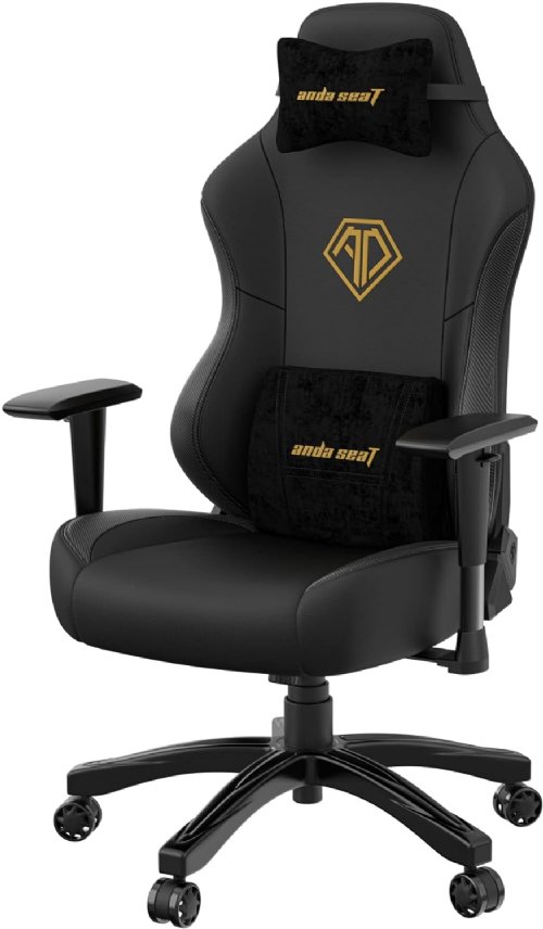 Anda Seat Phantom 3 Gaming Chair, PVC leather; a soft and smooth touch that rivals the texture of genuine leather, reclining office chair tilts 90~160 degree with angle lock ...