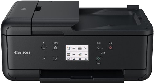 Canon PIXMA TR7520 Wireless Home Photo Office All-in-One Printer with Scanner, Copier and Fax: Airprint and Google Cloud Compatible, Black...