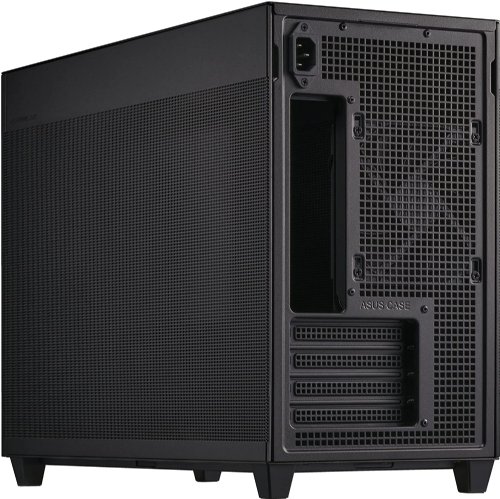 ASUS Prime AP201 33-Liter MicroATX Black case with Tool-Free Side Panels and a Quasi-Filter mesh, with Support for 360 mm Coolers, Graphics Cards up to 338 mm Long...