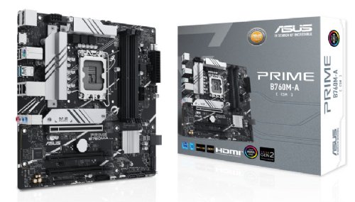 ASUS PRIME B650M-A AX II AMD B650(RYZEN 7000) MICRO-ATX Motherboard(DDR5 6400+(OC) , PCLE 5.0 M.2 Support, 2.5GB ETHERNET, WI-FI 6, Displayport, HDMI,USB 3...