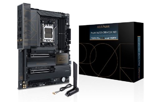 ASUS ProArt X670E-Creator WiFi 6E Socket AM5 (LGA 1718) Ryzen 7000 ATX content creator motherboard(PCIe 5.0, DDR5, 16+2 power stages, USB4, 10 Gb & 2.5 Gb ...