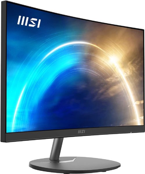 MSI Pro MP241CA 24" Curved VA Panel, 1920 X 1080 (FHD) Monitor, Non Glare with Narrow Bezel, 16:9, 250CD / M2, 4MS (GTG), HDMI, 24 Months, Matte Black...