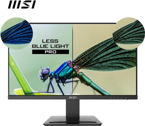 MSI PRO MP243XW 24" IPS FHD (1920 x 1080) Office Monitor, Non-Glare with Super Narrow Bezel, 75Hz, 1ms, 16:9, with Tilt Stand, Black...