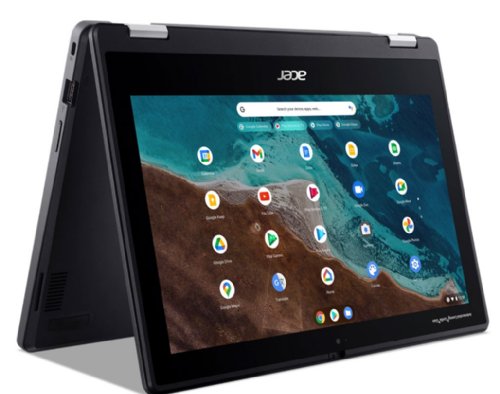 Acer Chromebook Spin 511 R753TN-C9QE-US Tablet, 11.6IN 1366 x 768 IPS Touchscreen Multi-touch, Celeron N4500, 4GB LPDDR4X, eMMC 32GB; Card Reader micro SDD, UHD Graphics...