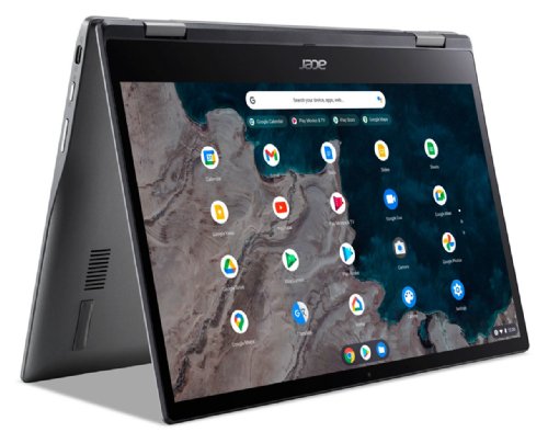 Acer Chromebook Spin 513 R841T-S98A-CA, Qualcomm Snapdragon 7c Compute Platform, 8GB LPDDR4X, 64GB,1 3.3 (1920 x 1080) IPS, Touch, Qualcomm Adreno 618 GPU...