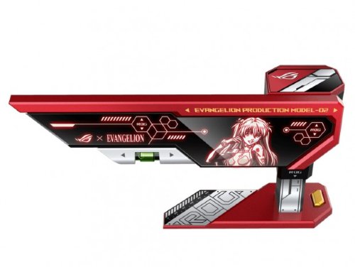 ROG HERCULX EVA-02 Edition Graphics Card Holder (Tool-Free Design, Included Spirit Level, Solid Zinc Allay, 72-128MM, AURA SYNC)...