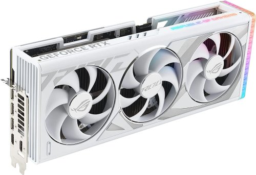 ASUS ROG Strix GeForce RTX 4080 White OC Edition Gaming Graphics Card (PCIe 4.0, 16GB GDDR6X, HDMI 2.1a, DisplayPort 1.4a) ...