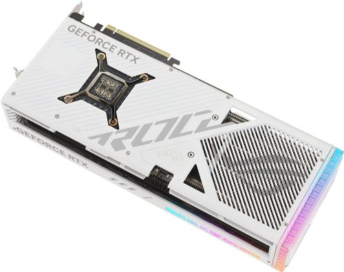 ASUS ROG Strix GeForce RTX 4080 White OC Edition Gaming Graphics Card (PCIe 4.0, 16GB GDDR6X, HDMI 2.1a, DisplayPort 1.4a) ...