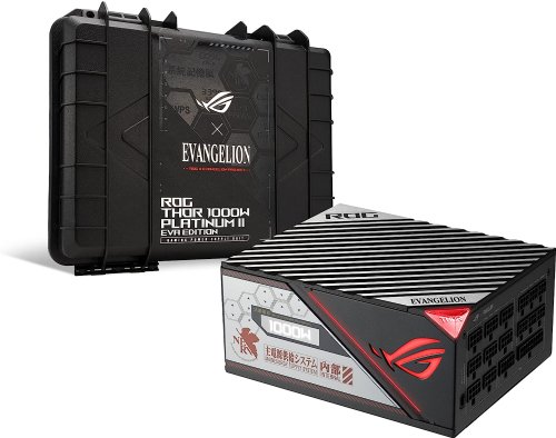 ASUS ROG Thor 1000W Platinum II EVA Edition (1000 Watt, Fully Modular Power Supply, 80+ Platinum, Lambda A++ Certified, ROG Heatsinks...