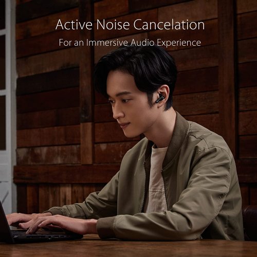 ASUS ROG Cetra True Wireless Gaming Earbuds, Low-Latency Bluetooth Earbuds, Active Noise Cancelation, 27-Hour Battery Life, IPX4 Water Resistance, Headphone...