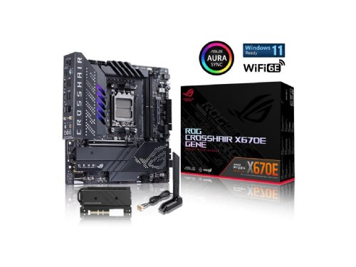 ASUS ROG CROSSHAIR X670E EXTREME (WIFI 6E) SOCKET AM5 (LGA 1718) RYZEN 7000 EATX GAMING MOTHERBOARD ( 20 + 2 POWER STAGES, PCIE 5.0, DDR5 SUPPORT, FIVE M.2...