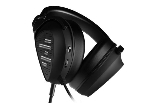 ASUS ROG Delta S Animate Gaming Headset (Customizable AniMe Matrix LED Display, AI Noise-Canceling Mic, Hi-Res ESS 9281 Quad DAC, Lightweight, USB-C, For PC, Mac, PS5...