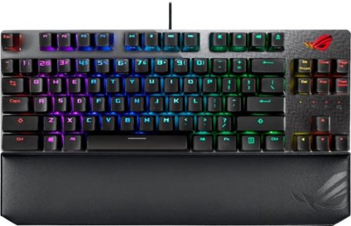 ASUS ROG Falchion Wireless 65% Mechanical Gaming Keyboard (68 Keys, Aura Sync RGB, Extended Battery Life, Interactive Touch Panel, PBT Keycaps, Cherry MX B...