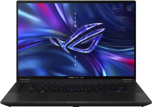 ASUS ROG Flow X16 Ultra Slim 2-in-1 16” 16:10 WQXGA 165Hz Gaming Laptop,Touch Display, GeForce RTX 3050 Ti, AMD Ryzen 9 6900HS, 16GB DDR5, 512GB PCIe SSD, Wi-Fi 6E...