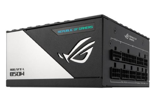 ASUS ROG Loki SFX-L 850W 80+ Platinum Efficiency Full Modular Power Supply, Compatible with PCIe Gen 5.0 and ATX 3.0, 120mm ARGB Fan, Support Aura Sync, PCIe 5.0 Power Supply...