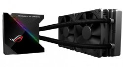 ASUS ROG Ryujin 240 RGB AIO Liquid CPU Cooler 240mm Radiator (Dual 120mm 4-pin Noctua iPPC PWM Fans) with LIVEDASH OLED Panel and FanXpert Controls, 3 Year ...