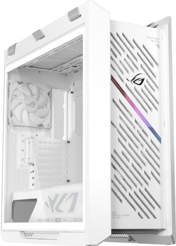 ASUS ROG Strix Helios II White Edition EATX mid-Tower Gaming PC case, with Dual Tempered Glass Side Panels, Support for GPUs up to 450mm Long, Graphics Card Braces ...