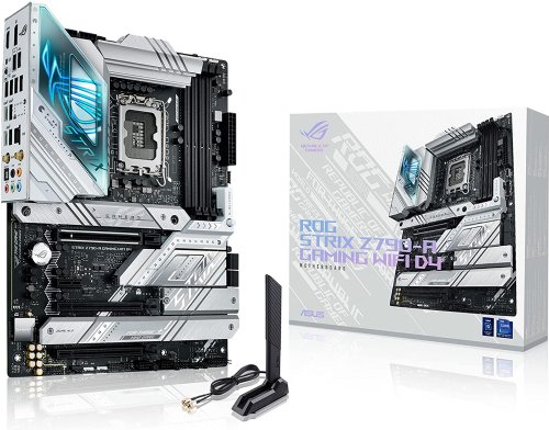ASUS ROG STRIX Z790-A Gaming WIFI LGA 1700(Intel 13th and 12th Gen.) ATX Gaming Motherboard (16 + 1 Power Stages, DDR5, Four M.2 Slots, PCIE 5.0, WIFI 6E, USB 3.2)...