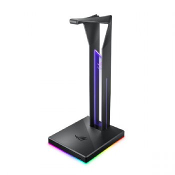 ASUS ROG Throne Qi Gaming Headset Stand with integrated 10W wireless Qi Charging, 7.1 Surround Sound, Digital-to-Analog Converter (DAC) and amplifier, dual...