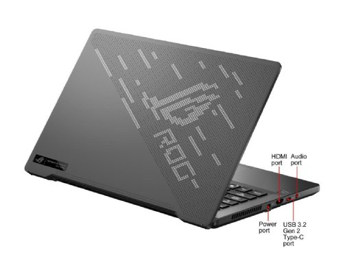ASUS ROG Zephyrus G14 Gaming Laptop, GA401QH-DS71-CA, Eclipse Gray, AMD Ryzen 7 5800HS 2.8GHz, 16GB DDR4, 1TB PCIe SSD, 14FHD (1920 x 1080), NVIDIA GTX 1650 4GB...
