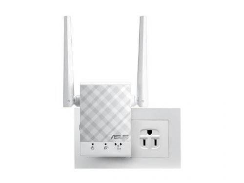 ASUS RP-AC55 Dual-Band AC1200 WiFi Repeater, support AiMesh Whole Home Mesh WiFi, 3-in-1 mode including Access Point or Media Bridge mode, 1-click WPS Easy...