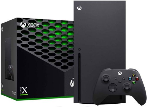 Microsoft Xbox Series X 1TB Console True 4K gaming, Up to 120 frames per second, 8K High Dynamic Range, Xbox Velocity Architecture - Black...(RRT-00001)