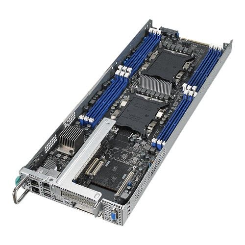 ASUS RS720Q-E9-RS24-S LGA 3647 Intel Xeon C621 12 DIMM DDR4 (per node), 24 x 2.5 SATA/SAS/NVMe, Dual LAN (per node), 2U4N 2P HPC Rack Server...