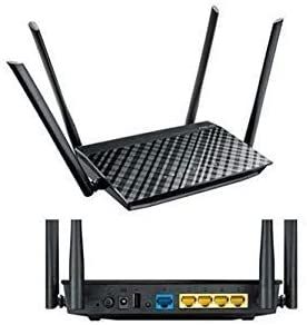 ASUS RT-AC1200 V2 AC1200 Dual Band WiFi Router, Easy 3-step setup, 4 LAN ports, VPN, Gaming & Streaming, 2 years warranty...
