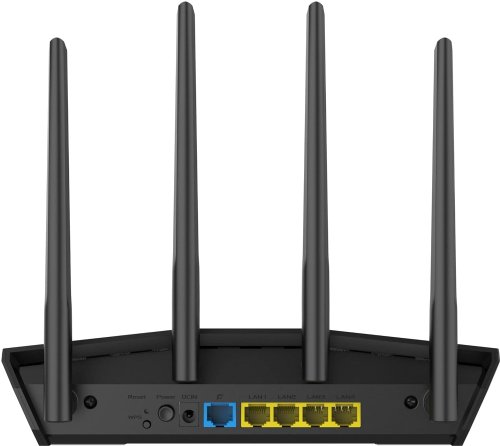 ASUS AX1800 WiFi 6 Router (RT-AX1800S) Dual Band Gigabit AX Wireless Internet Router, 4 Gigabit ports, Easy App Setup, Subscription-free Internet Security powered by Trend Micro...