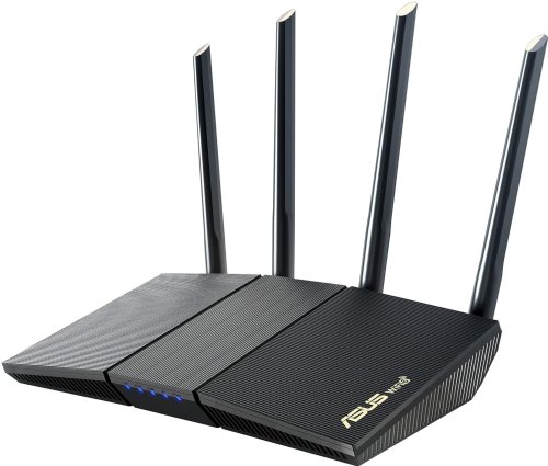 ASUS AX1800 WiFi 6 Router (RT-AX1800S) Dual Band Gigabit AX Wireless Internet Router, 4 Gigabit ports, Easy App Setup, Subscription-free Internet Security powered by Trend Micro...