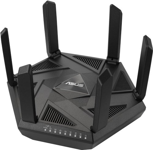 ASUS RT-AXE7800 Tri-band WiFi 6E Extendable Router, 6GHz Band, 2.5G Port, Subscription-free Network Security, Instant Guard, Advanced Parental Control, Built-in VPN...