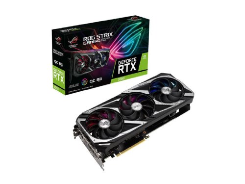 ASUS ROG Strix NVIDIA GeForce RTX 3050 OC Edition Gaming Graphics Card - PCIe 4.0, 8GB GDDR6, HDMI 2.1, DisplayPort 1.4a, Axial-tech Fan Design, 2.7-slot...