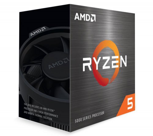 AMD Ryzen 5 5600X with Wraith Stealth Cooler 6 Cores, 12 Threads, 65Watts, AM4 Socket, 35MB Cache, 4600MHZ, Retail Box (100-100000065BOX) ...