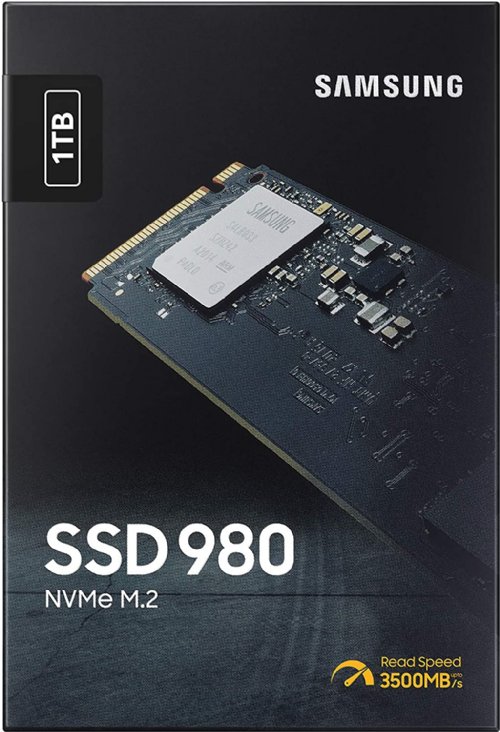 Samsung 980 - 1TB PCIe Gen3. X4 NVMe 1.4 - M.2 Internal SSD - Solid State Drive,5 Years (MZ-V8V1T0B/AM) 