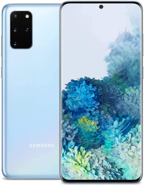 Samsung Galaxy S20+ 5G Unlocked Cell Phone 6.7" - 128GB - Light Blue (SM-G986WLBAXAC) ...